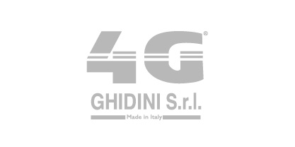 Logo van Ghidini, leverancier van RVS-kogelkranen uit AISI 304L en 316L voor food-, farmaceutische, chemische en procesindustrieën. Voldoet aan PED, ATEX, MOCA en FDA-normen. Verkrijgbaar via Rodesta.