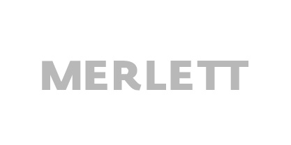 Logo van Merlett, leverancier van PVC-, PU- en EVA-thermoplastische slangen voor industriële, chemische, agrarische en foodtoepassingen, met slijtvaste en versterkte uitvoeringen. Van Rodesta.