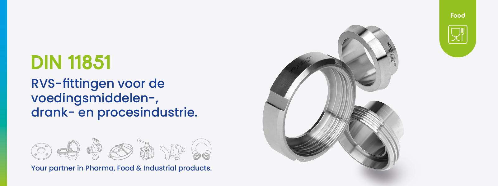 DIN 11851 Voedselindustrie