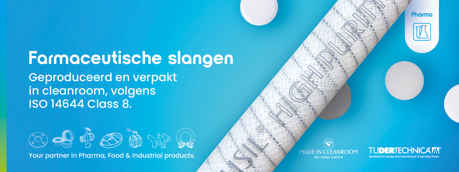 Farmaceutische slangen leverbaar bij Rodesta