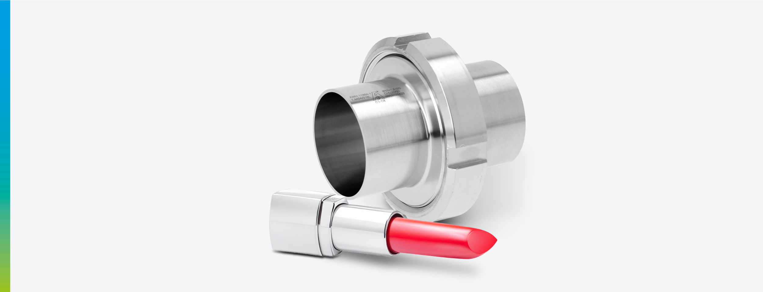 Aseptische koppelingen steeds vaker toegepast in de cosmetica-industrie.
