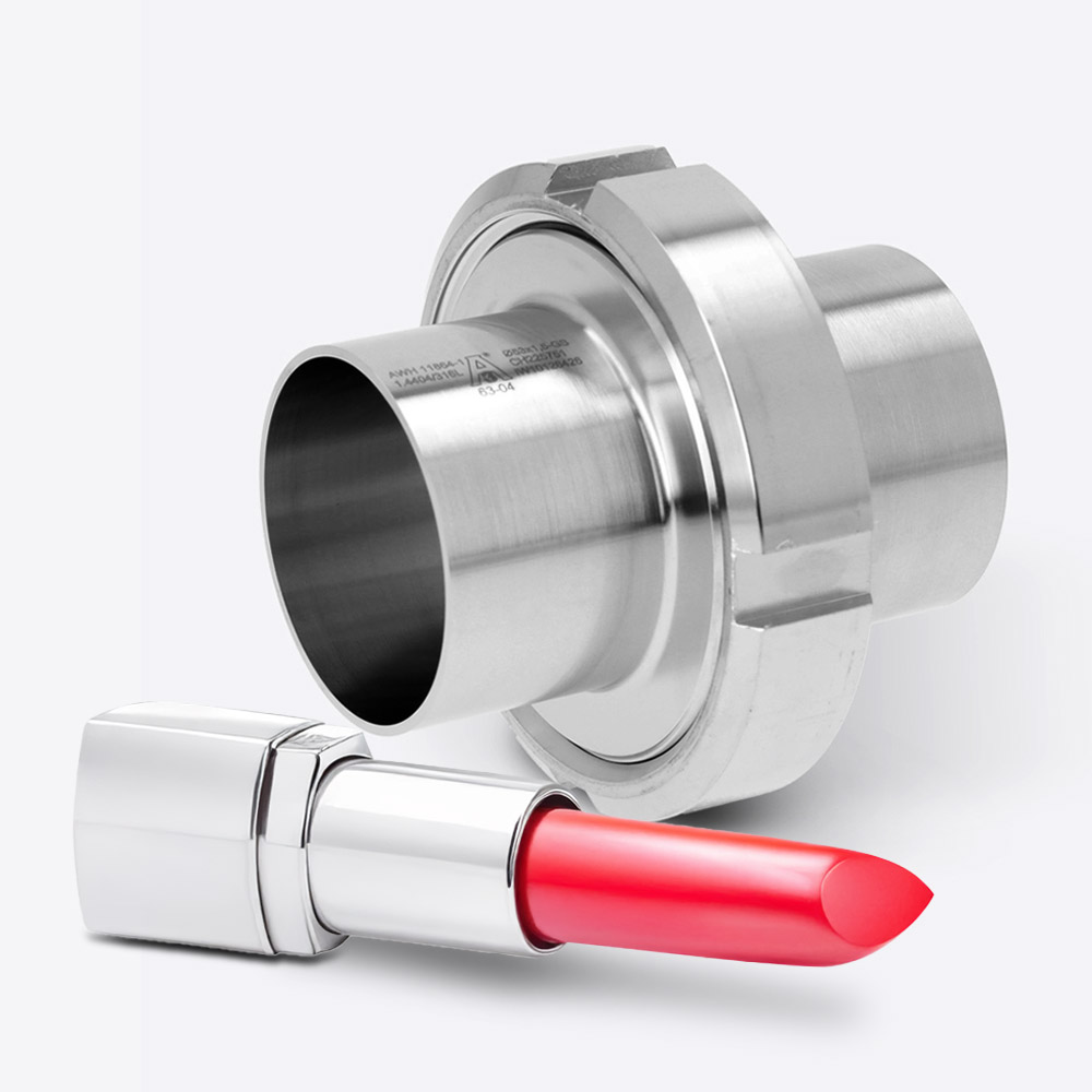 Aseptische koppelingen steeds vaker toegepast in de cosmetica-industrie.